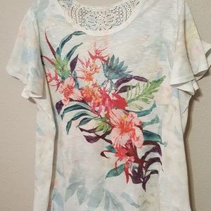 Time and Tru Scoop Neck T-Shirt XXXL